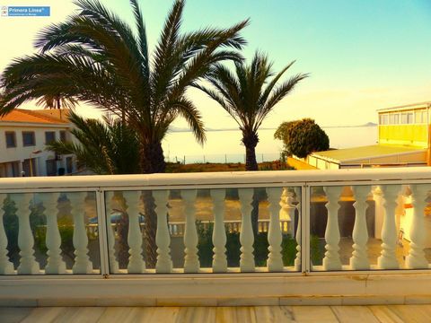 Attention all lovers of the sea and comfort! An exceptional villa for sale located on the seafront of Mar Menor, ideal for those who want to enjoy the sea and the tranquility of the beach, at all times. This villa has a total of 6 bedrooms and 6 bath...