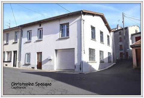 Dpt Puy de Dôme (63), à vendre LA MONNERIE LE MONTEL maison de village 123 m²