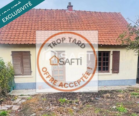 Maison de 50 m² à rénover entièrement – Beau potentiel !