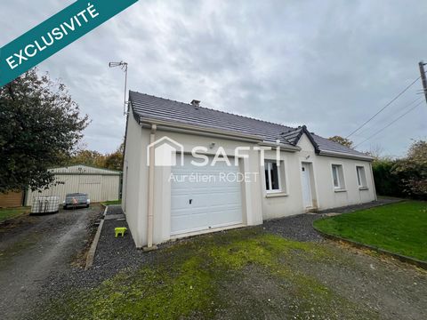 Pavillon de plain-pied, avec Hangar de 120m²