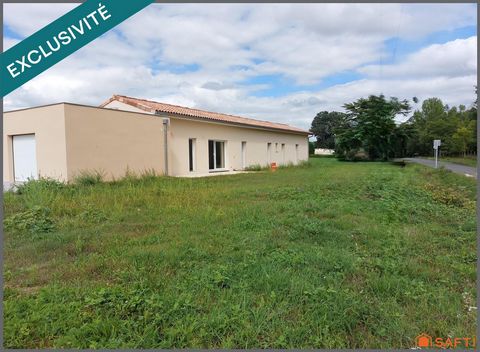 Maison neuve 105m² avec garage sur terrain 985m²