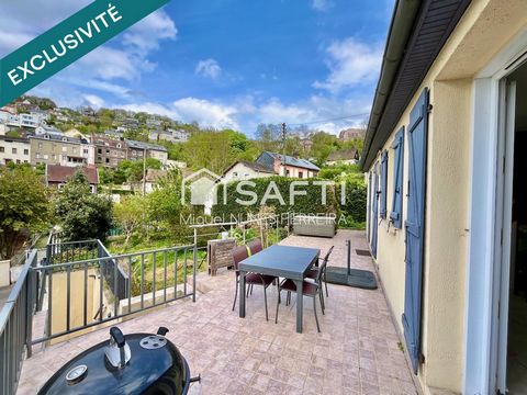 Maison avec sous-sol complet et vue dégagée