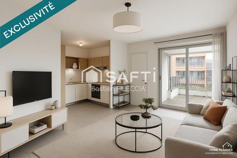 T3 moderne avec terrasse et box à Toulouse