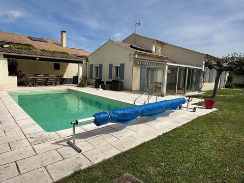 A VISITER SUR SARRIANS (84) - MAISON DE PLAIN PIED DE 129 M² env. SUR TERRAIN DE 538 m²