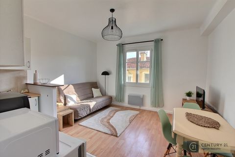 PROCHE CENTRE CAP D'AIL / 2 PIÈCES MEUBLÉ