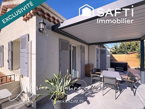 Appartement lumineux avec terrasse bioclimatique – 3 chambres à Saint-Aygulf