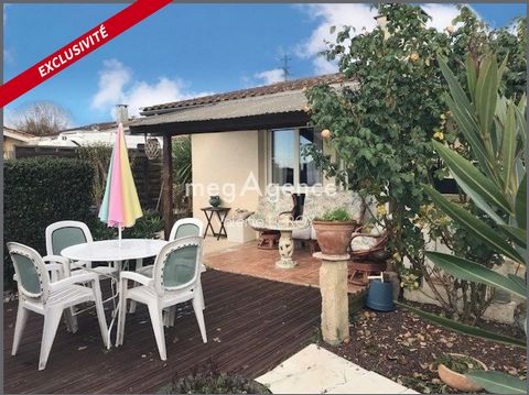 Charmante maison de plain-pied avec jardin arboré à Castets et Castillon