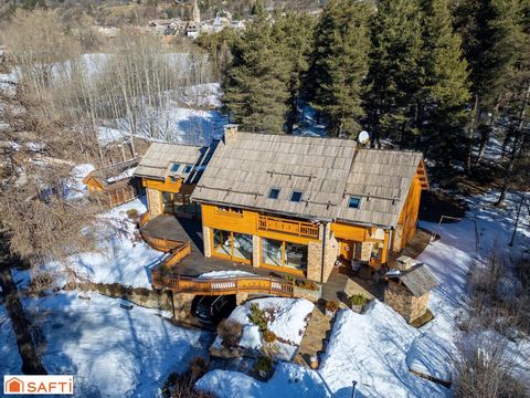 Chalet d’exception à l’architecture unique Serre-Chevalier