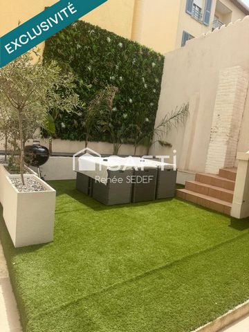 A vendre appartement, duplex , terrasse, parking, dans le petit village de cros de cagnes