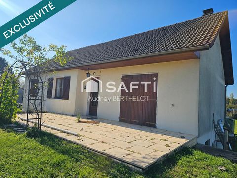 Maison 4 pièces 90m2 de plein pied sur terrain de 10 700m2