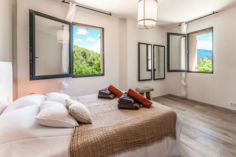 This beautiful holiday home is entirely renovated and located on the land close to the village of Vaison la Romaine. Relax in the stunningly looking property with friends and family of 8 people. There are 4 bedrooms for your comfortable stay. Take a ...