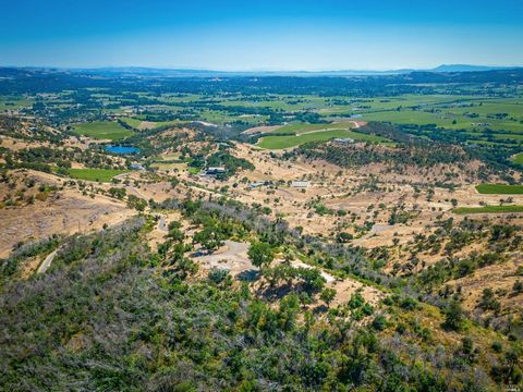 Spectacular luxury estate site affording breath-taking views of Napa Valley. Conveniently located off the Silverado Trail just north of the city of Napa. A gated entry leads up a private, paved driveway to the building site perched high on a ridgelin...