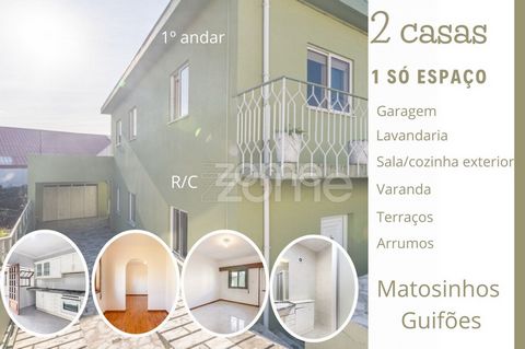 Identificação do imóvel: ZMPT553878 Independent Bi-Family Home in Guifões, Matosinhos: A Unique Opportunity for Families Discover the perfect balance between privacy and family closeness in this exclusive bi-family home located in the prestigious par...