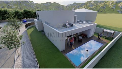Detached 5 bedroom villa, new with an excellent location in a prime area of Azeitão, plot 497 m2. Property of contemporary architecture, where you can find all the detail and refinement. Come and visit your future home! Floor -1 Garage for 3 cars or ...