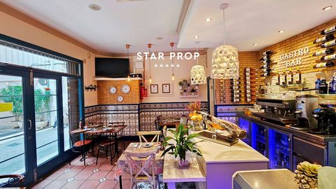 STAR PROP presents this fully equipped and fully operational restaurant, ready to be transferred immediately. If you are looking for a turnkey business, with all the necessary licenses, smoke exhaust, authorized terrace, and a loyal customer base, th...