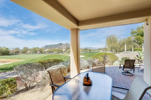 This property has the VIEWS! Absolutely gorgeous home with tons of features located in the sought-after Fifth Green neighborhood within The Boulders Resort community. The property backs directly onto the 10th green of the Boulder's south golf course ...