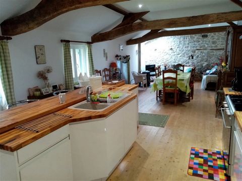 A rural house situated in a hamlet, within easy reach of the village of Saint Aubin Le Cloud, where there are local shops and services. Only 10 minutes from the town of Parthenay with more shops, and about two hours from the Vendée coast and airports...