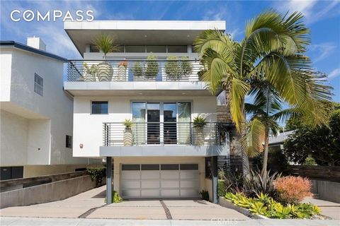 More photos coming soon. Step into the realm of Coastal Contemporary Perfection, where luxury meets tranquility in this magnificent property nestled in the heart of Hermosa Beach just minutes to the sand and surf. This 3 bedroom plus bonus room/offic...