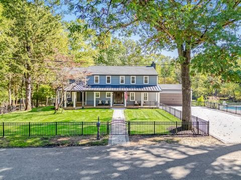 Welcome Home! Fully renovated, 5 bedroom, 3.5 bath stunner that provides the ultimate combination of comfort & style. Nestled in the charming town of River Vale, this home greets guests w/a wraparound front porch & boasts an array of exceptional feat...
