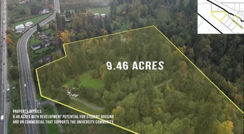 Exciting opportunity to build a University District legacy project. 9.46 acres with UNIQUE ZONING and direct access to HWY 1, Glover Rd and 216th. The current Rural Community Plan outlines a vision to create a dynamic community with diverse learning,...