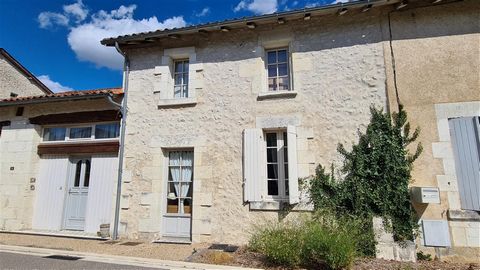 Riverside property for sale south Charente. Four bedroom renovated village house with an enviable river front postion in the heart of a sought after village in the south Charente. Spread over two floor the ground consists of a large living/dining roo...