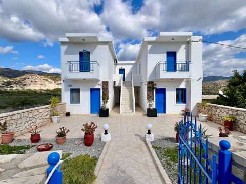 Located in Ierapetra. 4 similar ground and 1st floor apartments 1km from the picturesque and developing coastal resort of Makrigialos, Ierapetra, Lasithi, Crete. The building is located in a very peaceful area enjoying the nature while one of the mos...