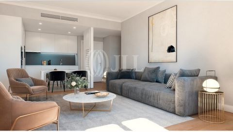 2 Bedroom apartment with 95 sqm, brand new, with parking, in in the heart of Lisbon, on Av. António Augusto de Aguiar, near Eduardo VII Park, Saldanha and Calouste Gulbenkian Foundation, in the Aurora. In perfect harmony with the city, designed in th...