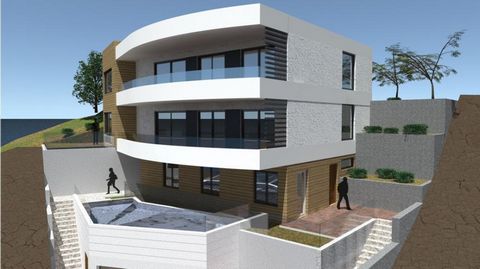 Unique offer of new bourique-building with 4 apartments, garage, swimming pool, fitness and sauna for sale in  Gornji – Saldun on Ciovo peninsula. Just 80 meters from the sea! The construction will be started as soon as building specification is agre...