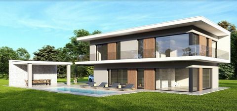 Villa mit Pool in Sveti Petar u Šumi! Die Gesamtfläche beträgt 203 qm. Das Grundstück ist 887 qm groß. Der Bau soll im Jahr 2024 abgeschlossen sein. Das Erdgeschoss ist als Hauptwohnteil des Hauses konzipiert, wo sich die Küche, das Esszimmer und das...