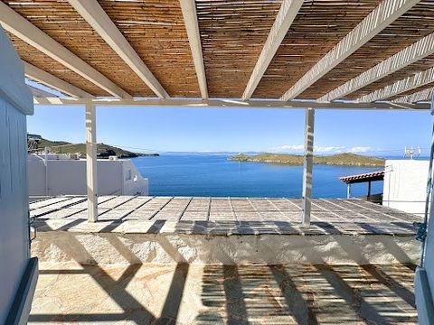 Located just a short walk from Vourkari's picturesque marina, where sailing vessels bob gently in the water and a vibrant selection of tavernas and a supermarket provide a lively hub of activity. Revel in the ease of access to the island's bustling s...