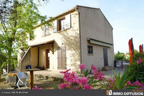 Mandate N°FRP136835 : EXCLUSIVELY on GIGNAC (34) ideal for Investor: Real estate complex comprising 2 identical and semi-detached T4 villas built in 1990 on an enclosed plot of 632 M . Basement: Workshop and Garage. Ground floor: 4 rooms and 2 toilet...