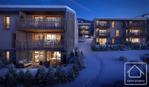Les Chalets d’Olca is a small development of four chalet style buildings, each housing six apartments, ranging from one to three bedrooms. There are eleven 1 bedroom apartments in total, each with a double bedroom, bathroom and open-plan kitchen dini...