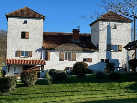 Zwischen Trie-sur-Baïse und Villecomtal-sur-Arros gelegen, bietet dieses große Anwesen mit 430 m² Wohnfläche, ideal für eine Gîte-Aktivität, 4 unabhängige, aber angrenzende Häuser auf einem Grundstück von 4 bis 50 Hektar, je nach Ihren Projekten.