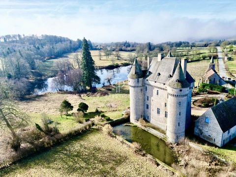 Wonderful opportunity to acquire an absolutely outstanding historical French Chateau with 2 apartments and indoor pool, nestling in 13 hectares of glorious land with gardens, a lake, helipad and outside pool, enjoying far reaching countryside views f...