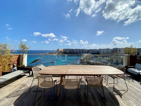 A Brand new luxury seafront apartment set on a high floor with stunning views over Balluta Bay. This four bedroom property is set on a footprint of approximately 320 sqm and is being offered fully finished and ready to move into. This home comprises ...