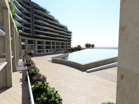 This stunning two bedroom apartment is located within the prestigious Lifestyle Development of The Shoreline Residence situated on the seafront of the azure Mediterranean Sea. The development is a safe access controlled community that enjoys luxuriou...