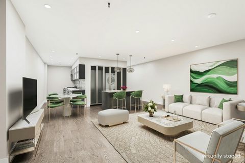Apartment Details: Price:-$1,150,000 Maintenance- :$1,555.48 Approx. 1000 square feet 1 Bed, 1 Bath In-Unit Stacked Washer and Dryer Brand New Renovation Loft-Style Open Layout 4 Massive Closets Abundance of Storage Space Chef's Kitchen Thru-the-wind...