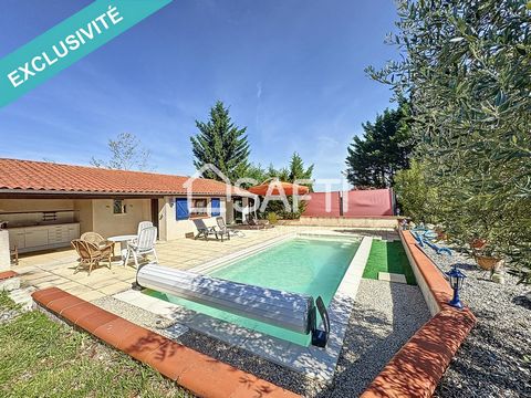 Villa T6 avec pool house face aux Pyrénées