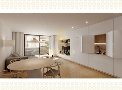 2 bedroom apartment in Paranhos, Porto Apartment under construction (completion scheduled for June 2027). Property inserted in a development with the new concept: a refuge in the heart of Porto, where avant-garde architecture is present, all of it de...