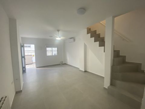 Totally reformed unfurnished townhouse available for rental or sale Consisting of 2 double bedrooms 2 shower rooms lounge diner and kitchen There is also central heating and a pellet burner fire On the second floor there is a Sunny roof terraceLocate...