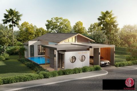 Una nuova villa con 2 camere da letto e piscina privata è in vendita ad Aonang, Krabi. situato in una posizione di buona qualità vicino al centro della città di Krabi. In grado di vedere lo scenario ombreggiato e bellissimo della natura circostante. ...