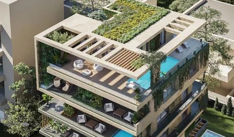 GADAIT International nodigt u uit om een unieke kans te verkennen: een modern en verfijnd penthouse gelegen op de top van een prestigieus gebouw in Glyfada. Deze uitzonderlijke woning is verdeeld over twee verdiepingen en biedt een royale 253 m² woon...