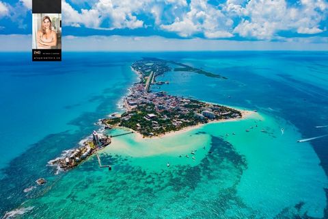 This is an excellent investment opportunity in paradisiacal Isla Mujeres! Its warm and transparent waters are the perfect home for dolphins and turtles, and swimming with them is one of the most attractive activities that can be done here. It is an i...