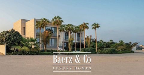 Discover unparalleled luxury in this custom-built six-bedroom mansion, perfectly positioned on the tip of Jumeirah Bay Island—one of Dubai’s most exclusive addresses. As one of only three ELV plots (Exclusive Luxury Villa-plot) on the island, this ma...