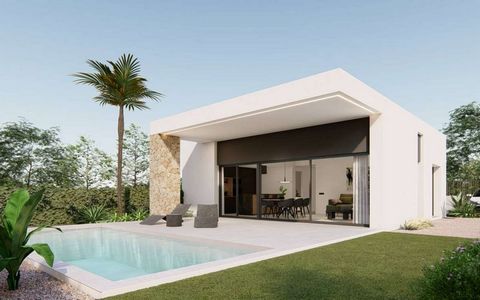 Villas de una planta en Molina de Segura, Murcia.Las viviendas cuentan con 3 dormitorios y 2 baños, salón-comedor, cocina y piscina privada de 8x3 metros con acabados de lujo (piedras naturales, cocina design 2023) situadas en un entorno perfecto par...