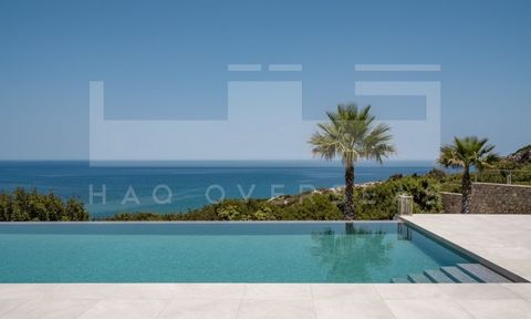 Luxury Modern Villa with Breathtaking Sea Views in Gerani, Rethimno, Crete This newly built luxury villa is situated on a scenic slope at the outskirts of Gerani village, offering unrivaled panoramic views of the sea and sunsets that will never be ob...