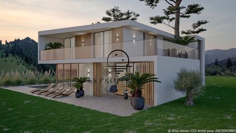 SOUS OFFRE - LS PROPERTIES EN EXCLUSIVITE - A 1,5 km du village, du port et des plages de CARQUEIRANNE, magnifique projet de villa de style californien, à bâtir sur un terrain plat, au sein d'un lotissement intimiste sécurisé composé de 10 villas d'e...