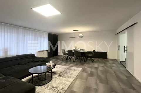 Renovated 4-room apartment with 2 balconies and district heating This modernized 4-room apartment on the 3rd floor of a well-kept apartment building convinces with a high-quality renovation and a well thought-out room layout. An elevator provides com...