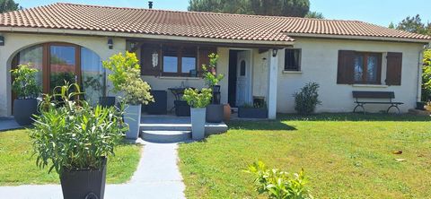 Maison de plein pied avec piscine