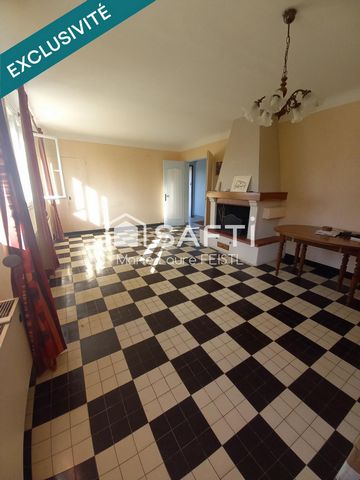 Jolie maison avec ces 3 chambres, un sous-sol, des dépendances, un terrain de 3 873 m².